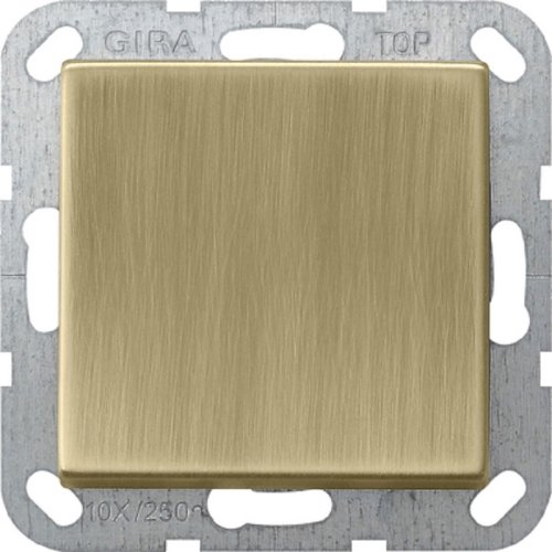 Переключатель кнопочный без рамки Gira ClassiX 1-кл. перекрестный 10А бронза фото Переключатель кнопочный без рамки Gira ClassiX 1-кл. перекрестный 10А бронза картинка